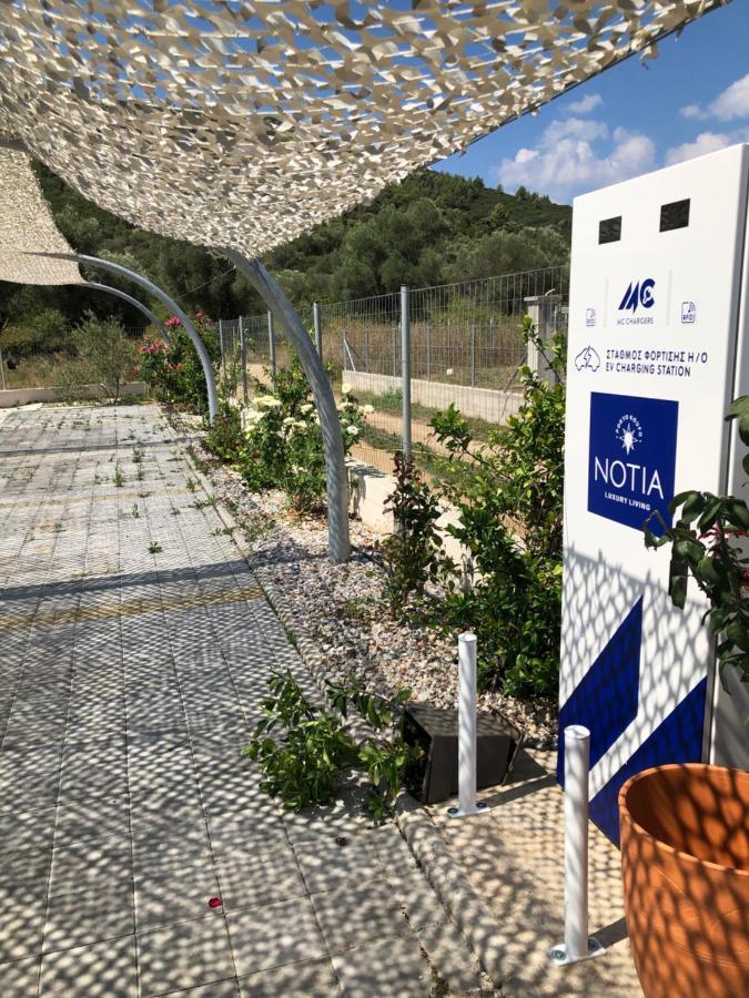 Notia Luxury Living Aparthotel Porto Koufo Exterior photo